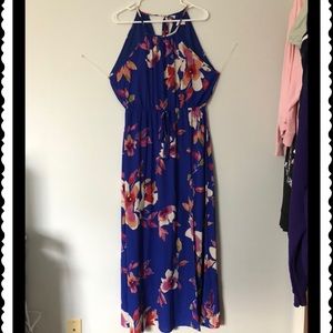 PINK LILY FLORAL MAXI DRESS-never worn